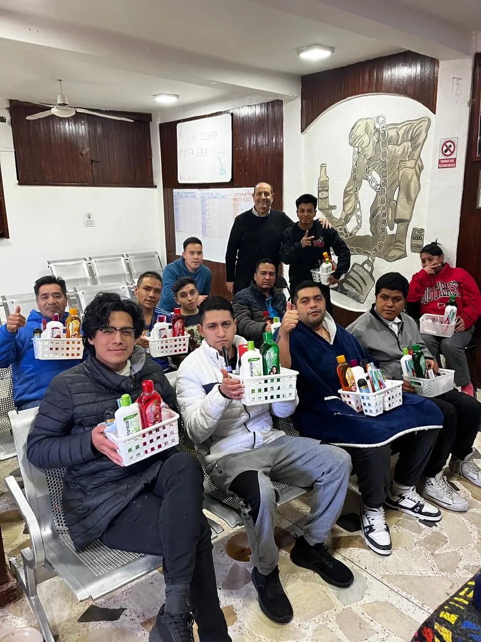 Donación de artículos de higiene personal