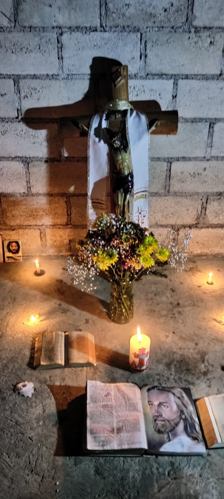 Altar espiritual del retiro